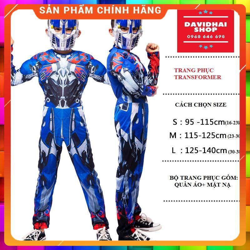 FREE SHIP  TRANG PHỤC TRANSFORMER HÓA TRANG TRẺ EM
