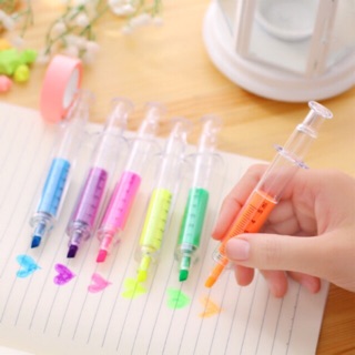 BÚT HIGHLIGHT ỐNG TIÊM KÈM ẢNH THẬT