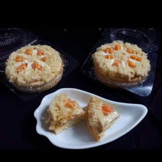 Set 10 lòng đỏ trứng muối nướng sẵn với dầu mè