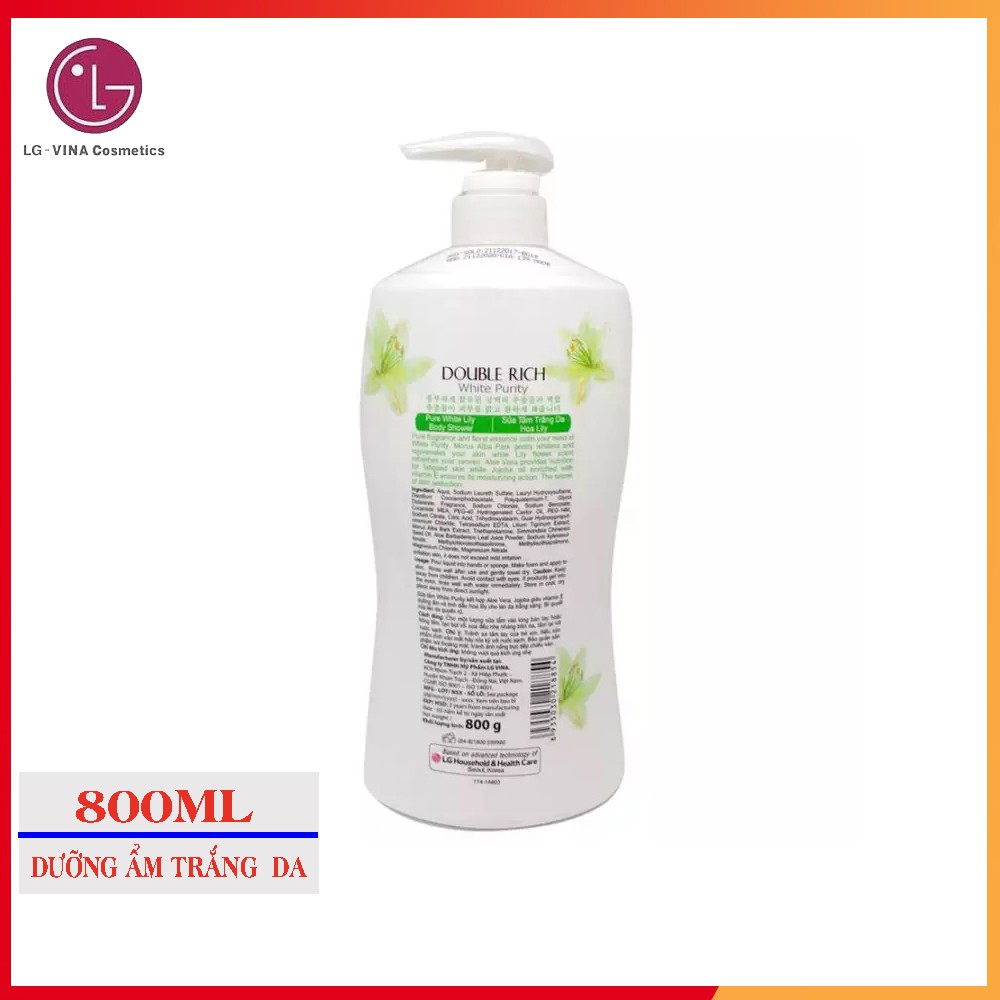 Sữa tắm Double Rich Hoa Lily 800g