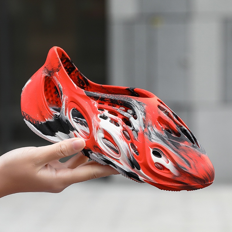 Dép Đi Trong Nhà Đế Dày Tăng Chiều Cao Bằng EVA Mềm Hình Đầu Lâu Thời Trang Mùa Hè Mới Cho Cặp Đôi