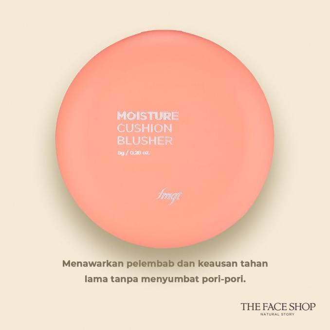 THE FACE SHOP Phấn má hồng dưỡng ẩm màu san hô 03# 8G | BigBuy360 - bigbuy360.vn