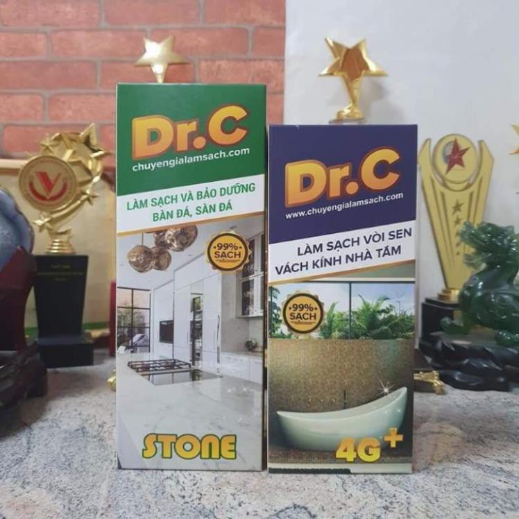 [Hàng chính hãng]Tẩy đa năng Dr.C Stone tẩy rửa bàn đá, sàn đá, tường sơn 500ml chính hãng . dung dịch làm sạch sơn