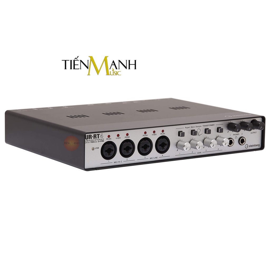 Soundcard Steinberg UR-RT4 - Sound Card Bộ Thu Âm Thanh và Livestream Audio Interface UR RT4