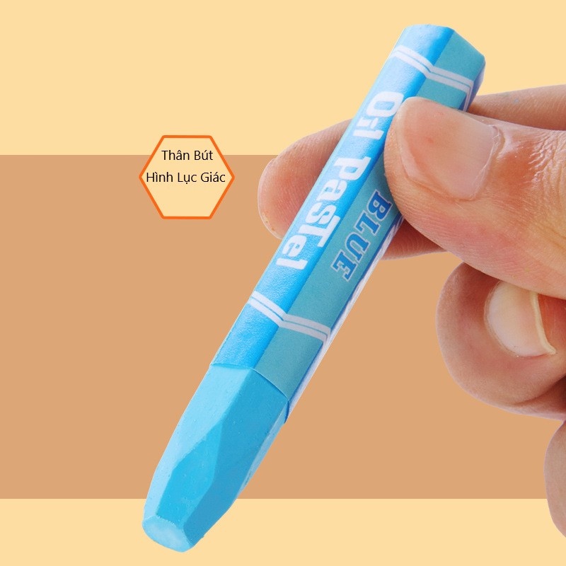 Bút Sáp Dầu COLOR OIL PASTEL Chuẩn Màu Không Độc Hại 12/18/24/36 Màu