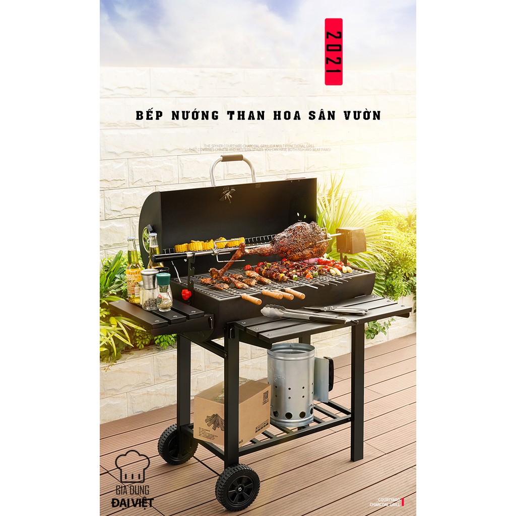 Bếp Nướng BBQ ngoài trời Meritcook