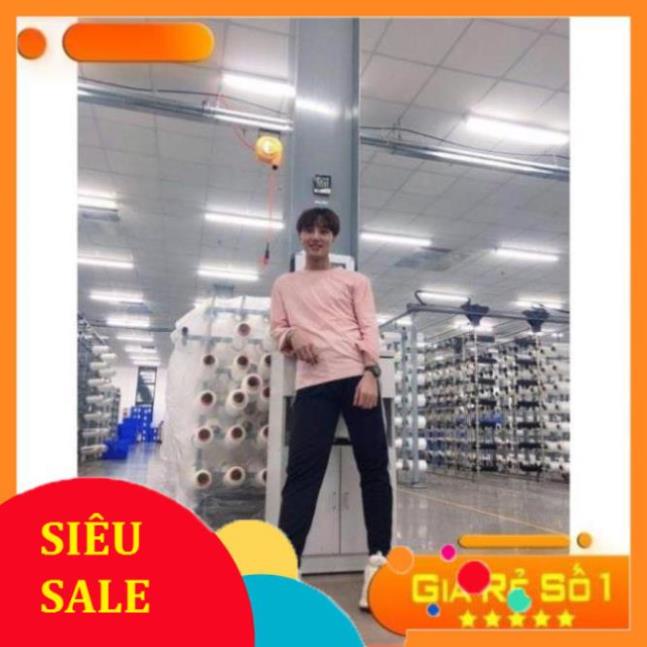 Quan jean nam Đen Trơn bóng baggy ống suông rộng tại Thế Giới Quần Jeans Nam -v11