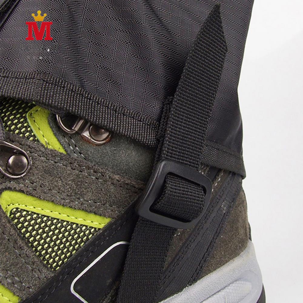 Black Outdoor Hiking Boot Gaiter Waterproof Snow Leg Legging Cover Ankle Gaiters