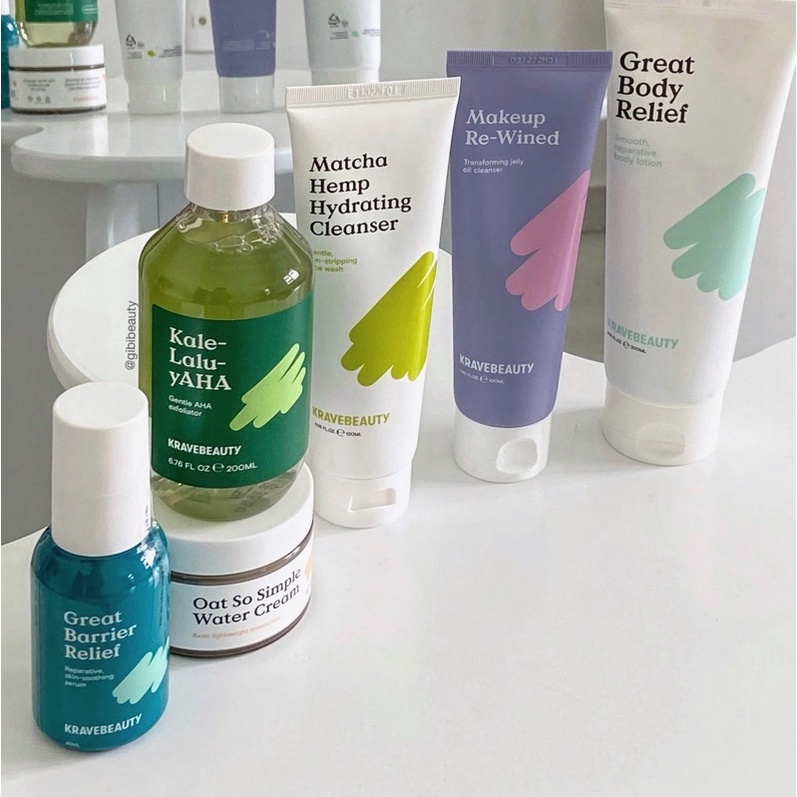 [VỎ MỚI] Bộ sản phẩm dưỡng da KRAVE BEAUTY