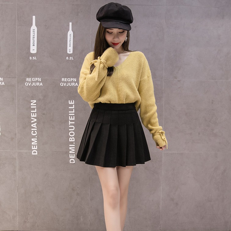 Chân váy ngắn xếp ly chất tuyết mưa, Chân váy tennis nữ cạp cao SUNA FASHION từ 42 - 60kg