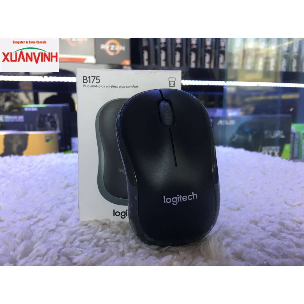 Chuột Logitech không dây B175 chính hãng