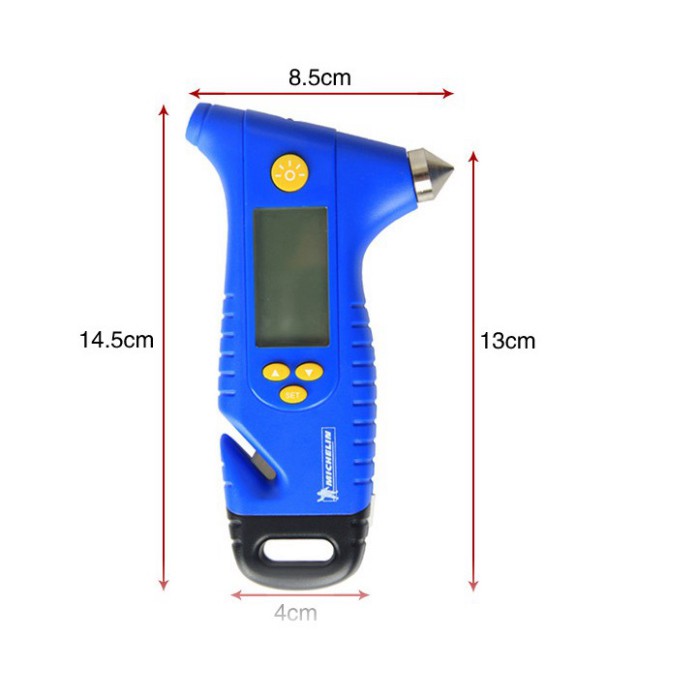 Sản phẩm  Đồng hồ đo áp suất lốp điện tử 4 trong 1 thương hiệu cao cấp Michelin: Mã sản  phẩm 4336ML ..