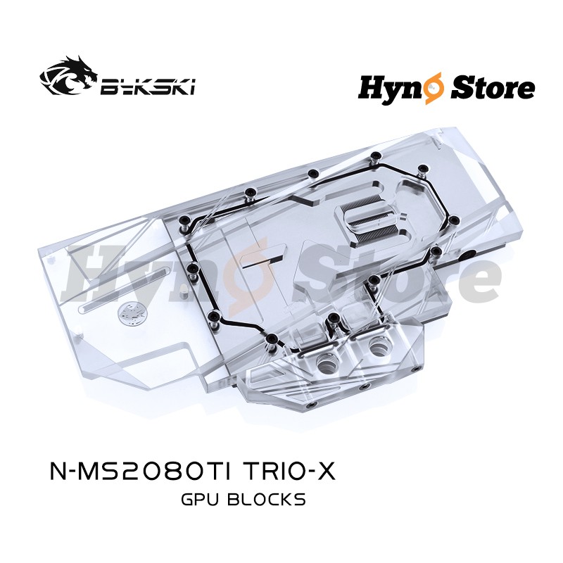 Block card Bykski dành cho VGA MSI 2080ti TRIO Tản nhiệt nước custom Hyno Store