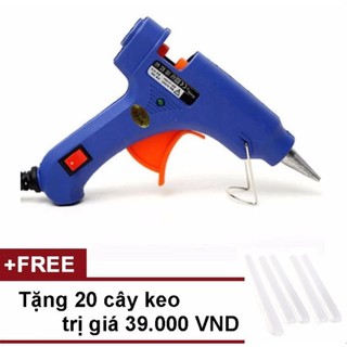Combo 01 súng bắn keo 20W + 20 keo nến nhỏ dài 25cm