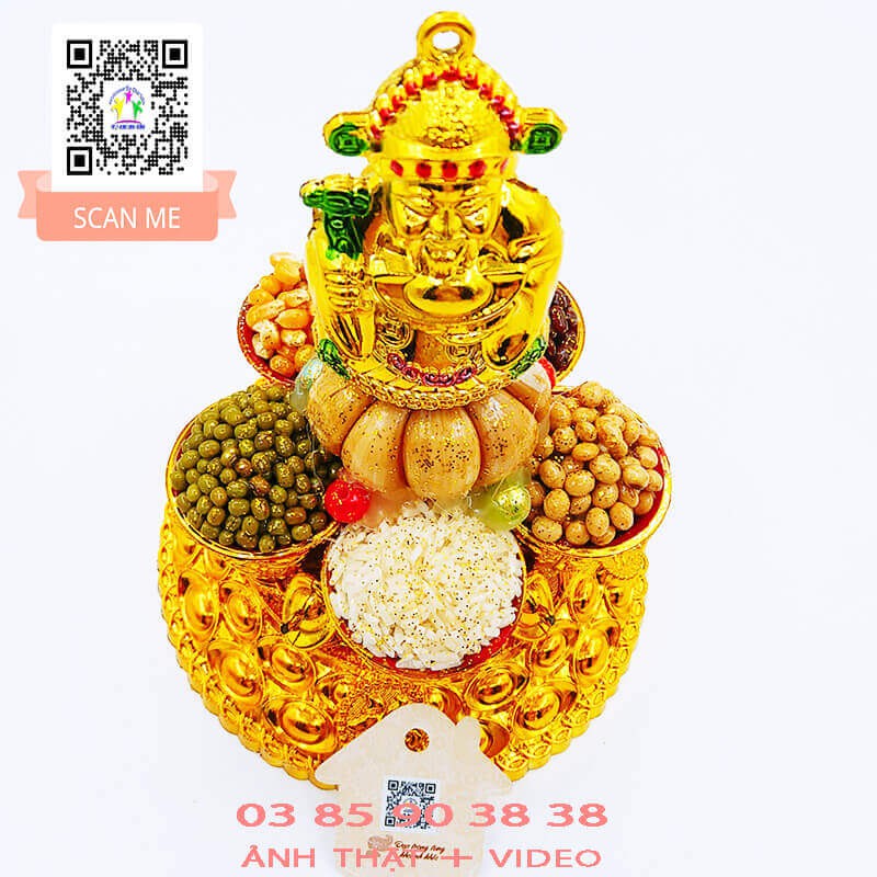 Tháp Tỏi Thần Tài - Bông Tỏi Ông Địa Ngũ Hành Thần Tài VỢ CHỒNG TÔI | BigBuy360 - bigbuy360.vn