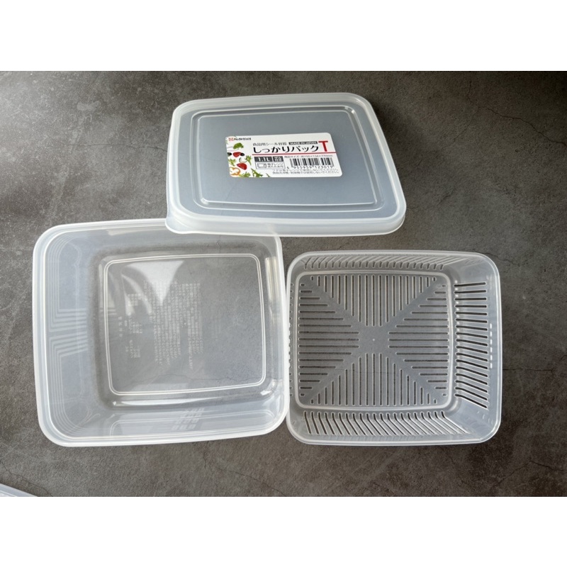 Hộp nhựa đựng thực phẩm 2 lớp Nhật Bản