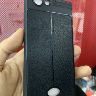 Ốp lưng Oppo A31/neo5 dẻo đen vân da