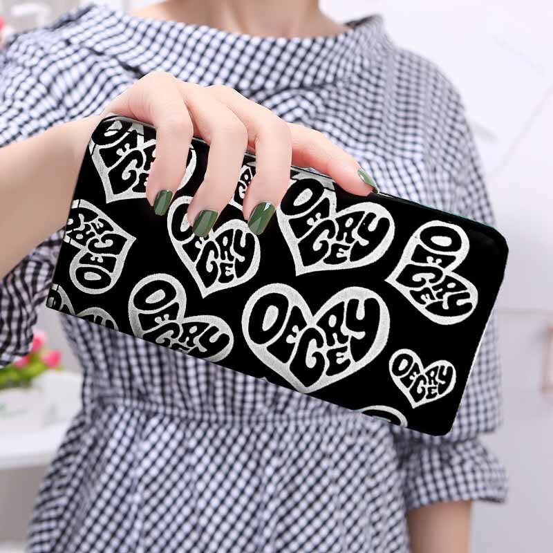 MẪU MỚI NHIỀU NGĂN   Ví nữ đẹp cầm tay đựng tiền điện thoại thời trang cao cấp HÀN QUỐC HỌA TIẾT TRÁI TIM SL