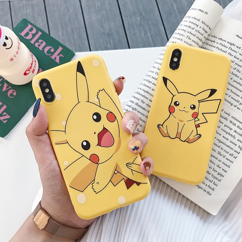 Ốp lưng iphone - Ốp iphone  Pika Pika 5/5s/6/6plus/6s/6splus/7/7plus/8/8plus/x/xr/xs/11/12/pro/max/plus/promax