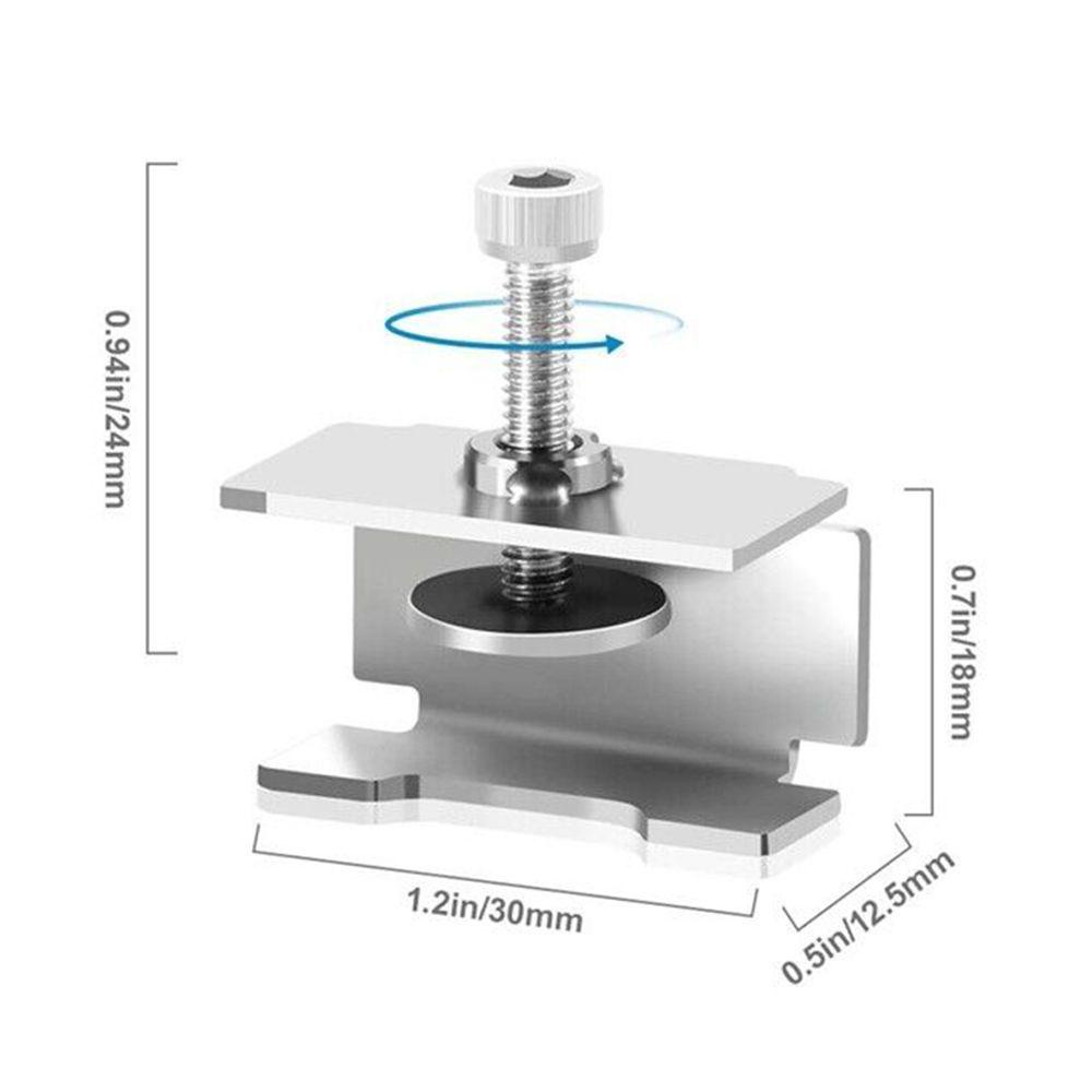 BORAG Set 4 Kẹp Kính Cố Định Ender-3 Dành Cho Máy In 3D Ender-3