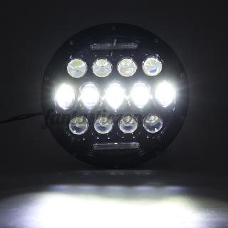 Đèn Pha Led Tròn 7 "Cho Xe Máy Harley Davidson Touring