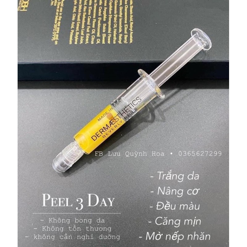 Liệu trình thay da sinh học DBH Millennial 3 Days Peel