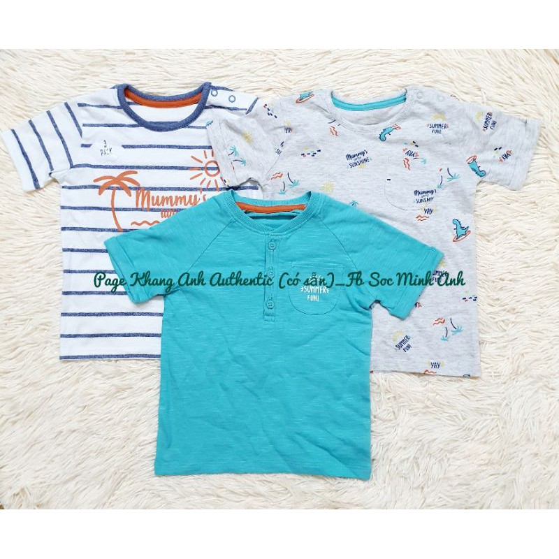 Set 3 áo George UK auth