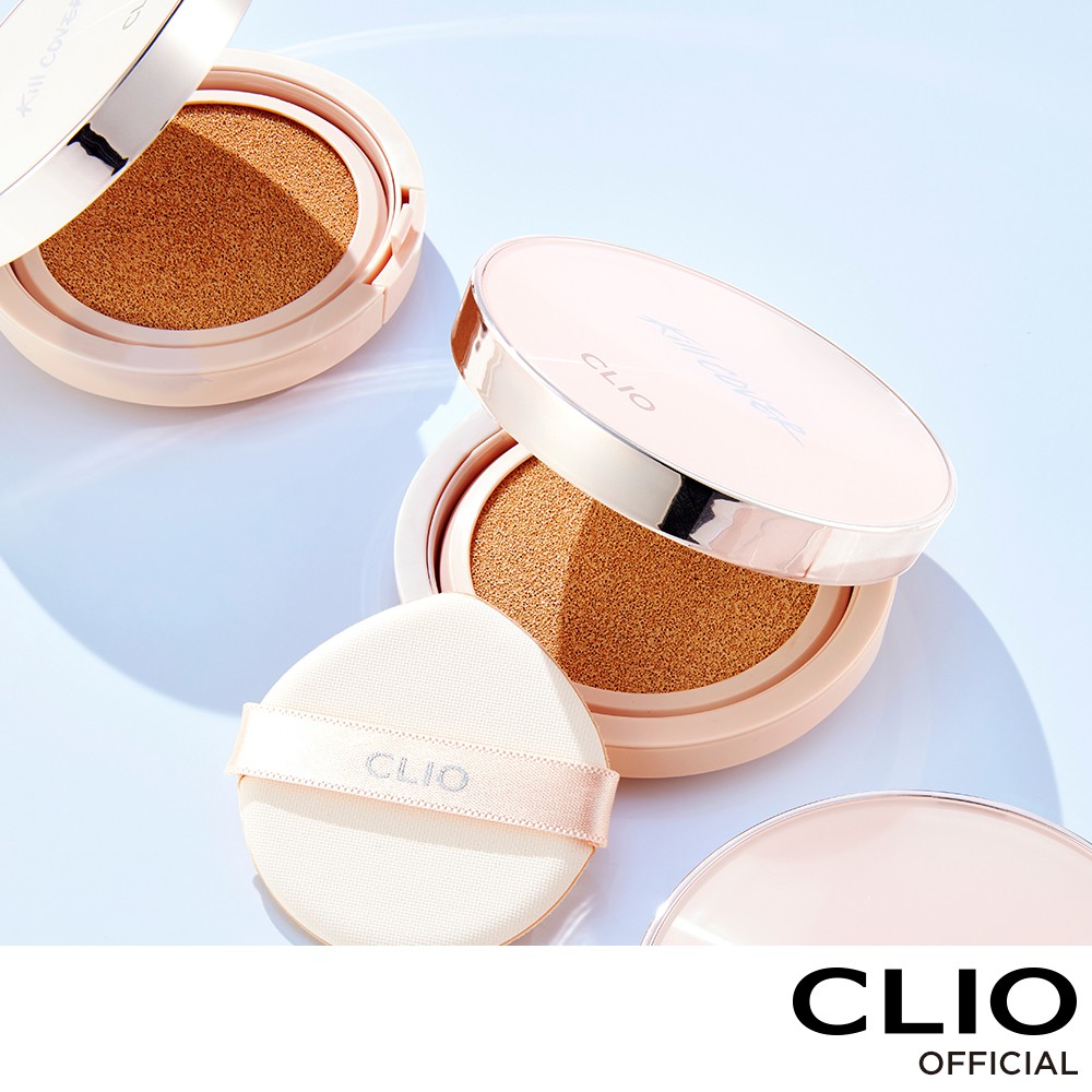 Phấn nước CLIO GLOW FITTING 15g+15g trang điểm tiện dụng