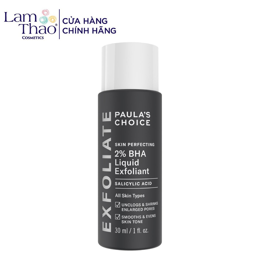 Tinh Chất Tẩy Da Chết Paula’s Choice Skin Perfecting 2% BHA Liquid Exfoliant