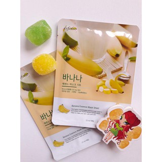 Mặt nạ chuối dưỡng ẩm Esfolio