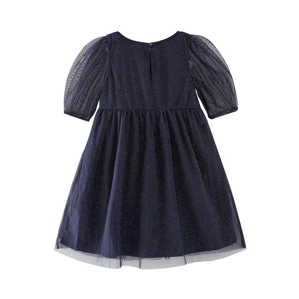 Váy nhũ xanh tay bồng H&M