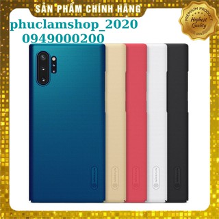 Ốp lưng nillkin dạng sần cho samsung galaxy note10 plus note 10 lite note 10 note 9 note 8 - hàng chính hãng