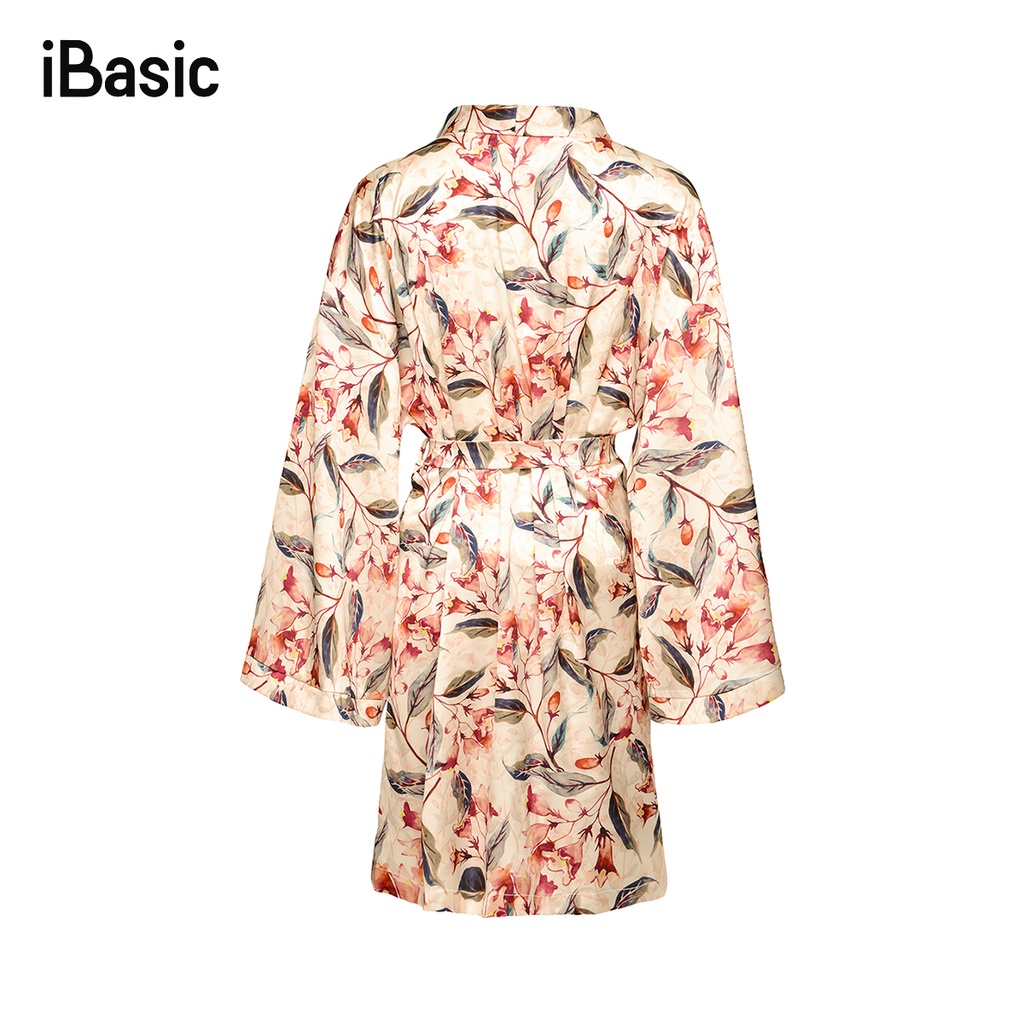 Áo choàng kimono lụa satin iBasic SW055 | WebRaoVat - webraovat.net.vn