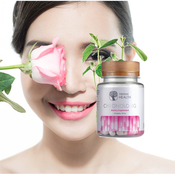 [Mã 77FMCGSALE giảm 8% đơn 500K] Thực phẩm bảo vệ sức khỏe cho nữ giới Chronolong Siberi Nga
