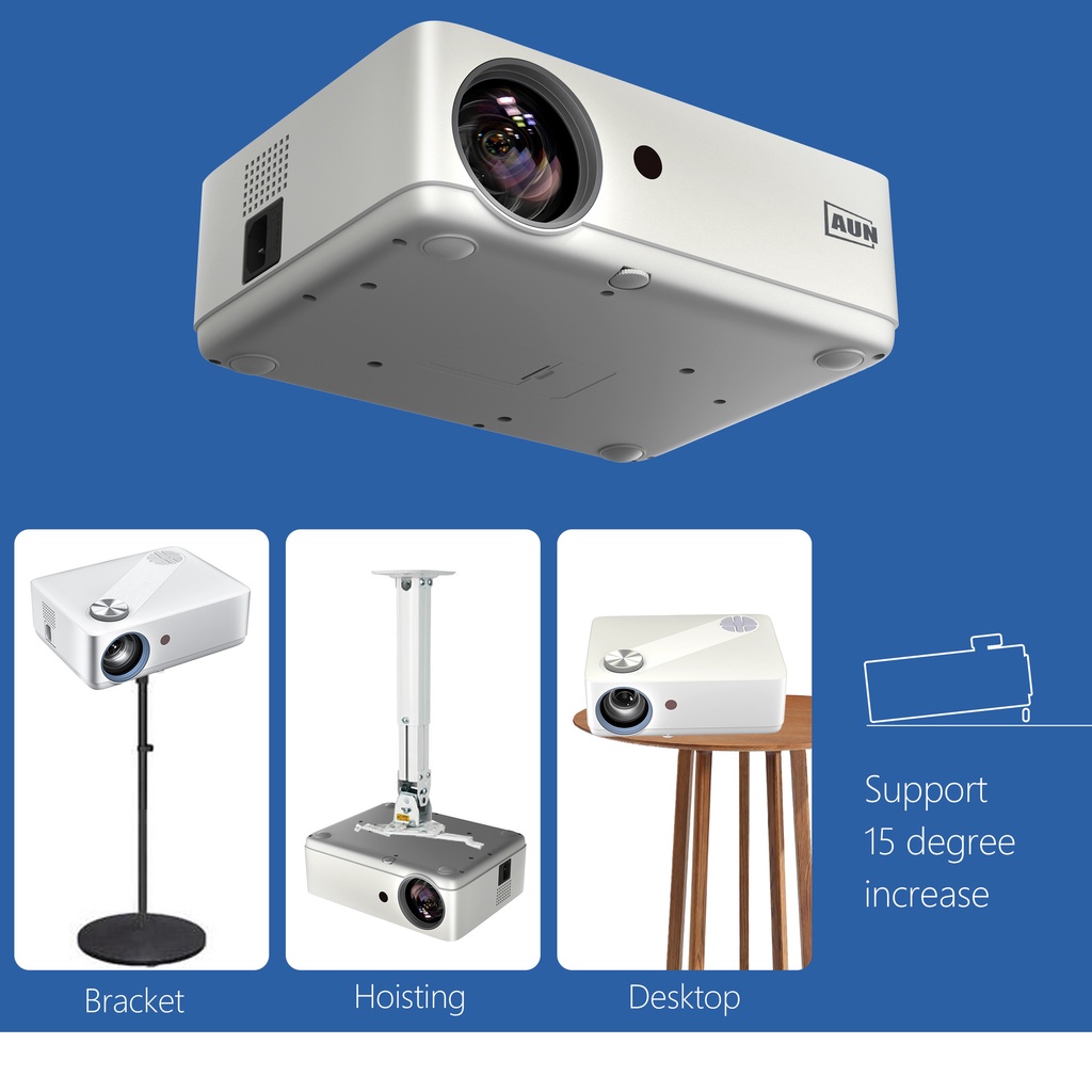 Máy Chiếu AUN F125 - Akey 8 - Fullhd 1080 - Bảo Hành 12 Tháng