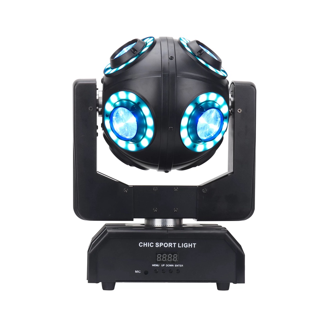 ĐÈN MOVING BALL  8 MẮT LED  NEW  - THÍCH HỢP DÙNG TRONG DISCO , CLUB , DJ.
