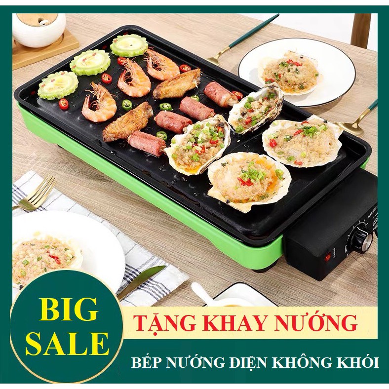 Bếp nướng điện không khói BBQ 2000W BY1909- Hàng loại 1, thích hợp cho gia đình, tiện lợi !