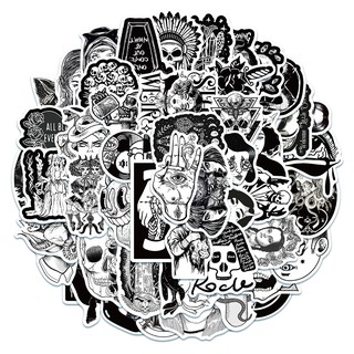 Set 10 / 25 / 50 miếng dán trang trí đa năng phong cách graffiti độc đáo