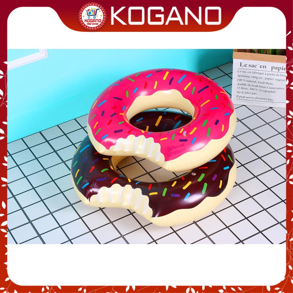 Phao bơi trẻ em KOGANO size 60 cm cho bé tập bơi an toàn hình bánh vòng Donut dễ thương SS-001301