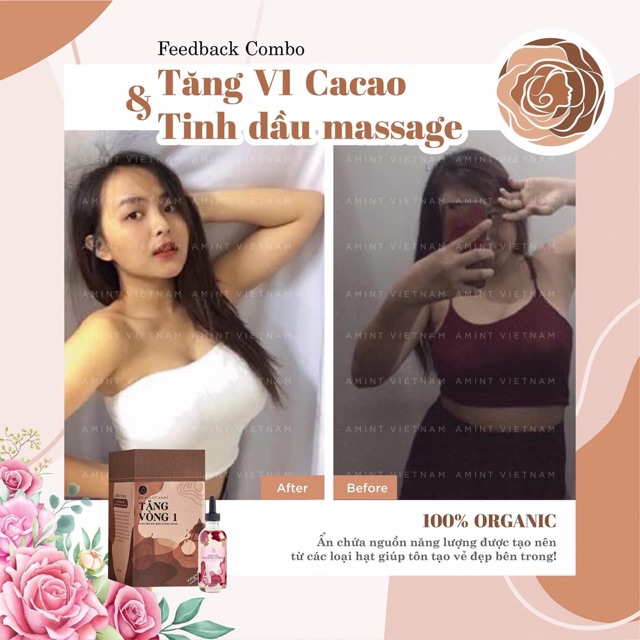 Tăng vòng 1 cacao tăng vòng 3 giảm cân Amint