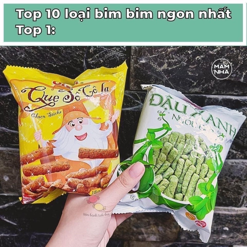 Lốc 20 bim bim oishi nhỏ loại 1,5k hoặc 10 bịch loại 2,5k