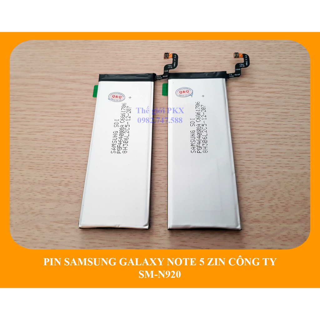 Pin Galaxy Note 5 zin công ty N920