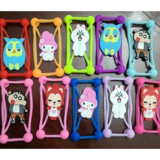 Ốp lưng dẻo silicon hình thú đa năng dành cho tất cả điện thoại