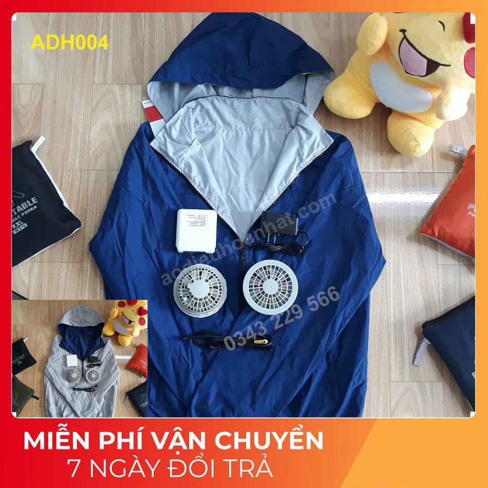 Áo Điều Hòa, Áo Khoác Quạt Gió Công Nghệ Nhật Bản - Màu Cam | BigBuy360 - bigbuy360.vn