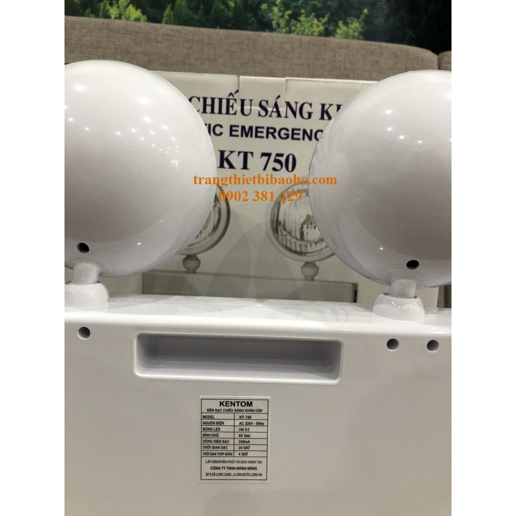 Đèn chiếu sáng khẩn cấp mắt ếch KENTOM KT-750
