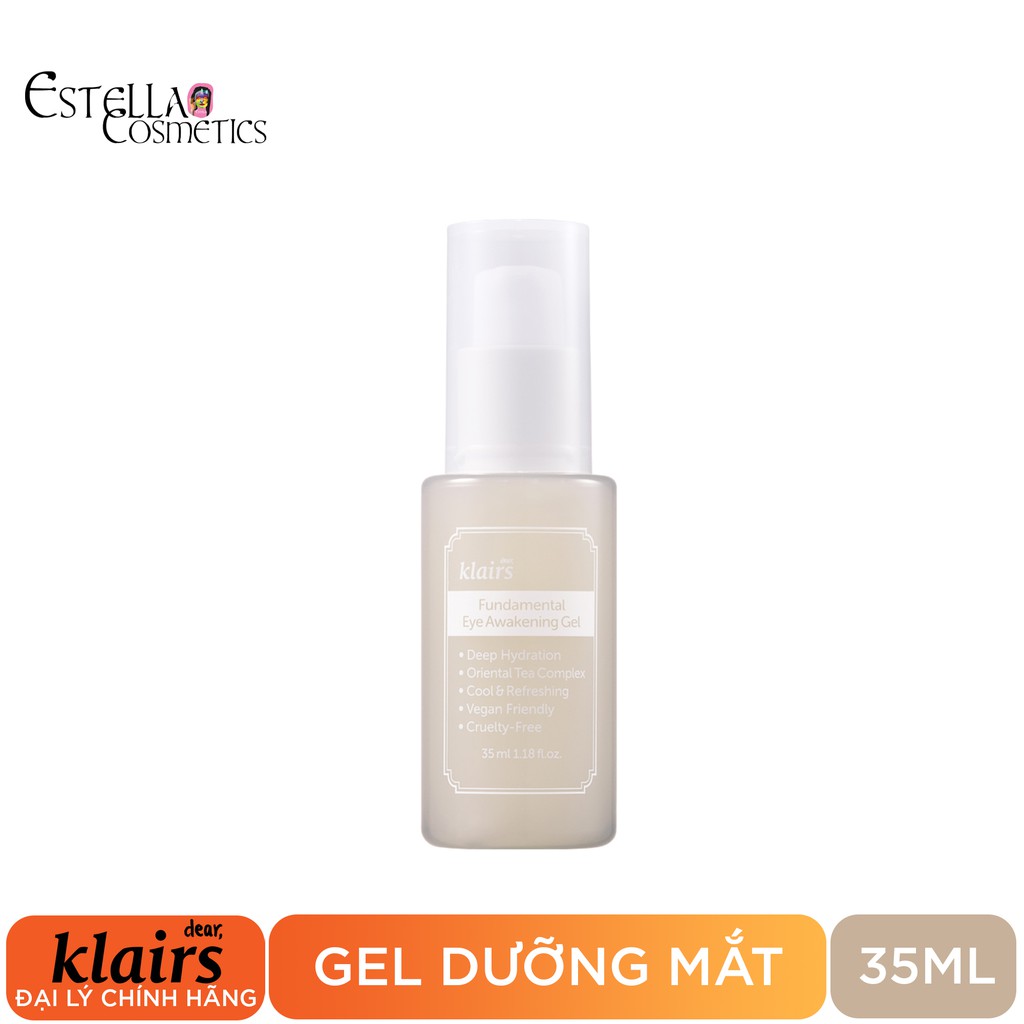 Gel Dưỡng Mắt Klairs Fundamental Eye Awakening Gel 35ml