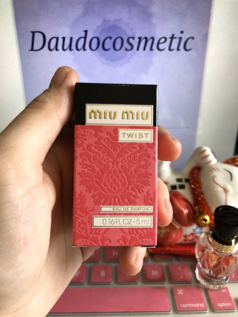 [CHÍNH HÃNG] [ mini ] Nước hoa Miu Miu Twist EDP 5ml . Chính Hãng NEW 2020