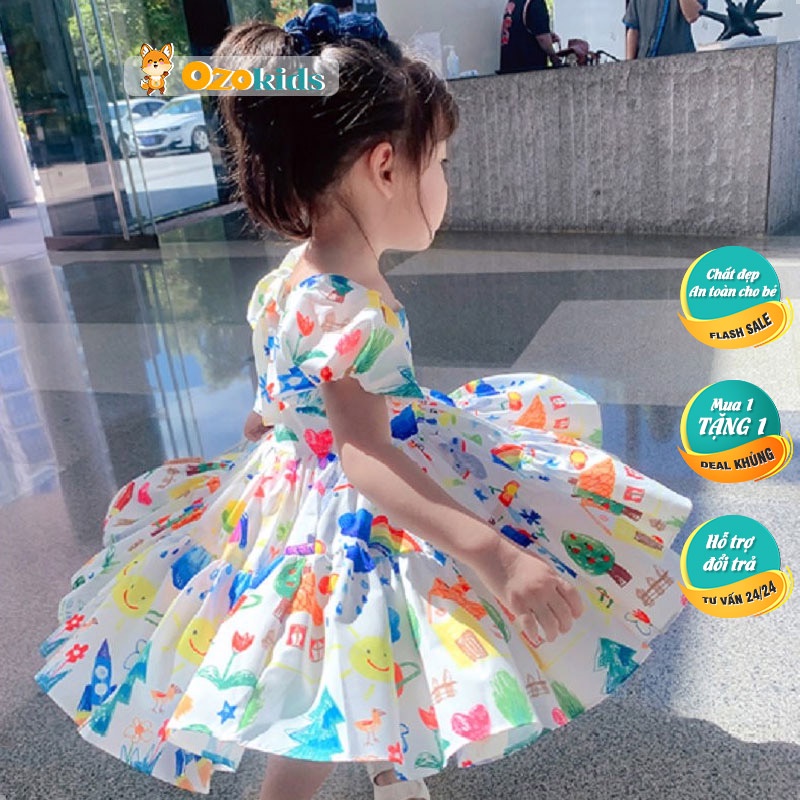 Váy công chúa cho bé gái LOBY V0401092 (8 tháng - 7 tuổi)