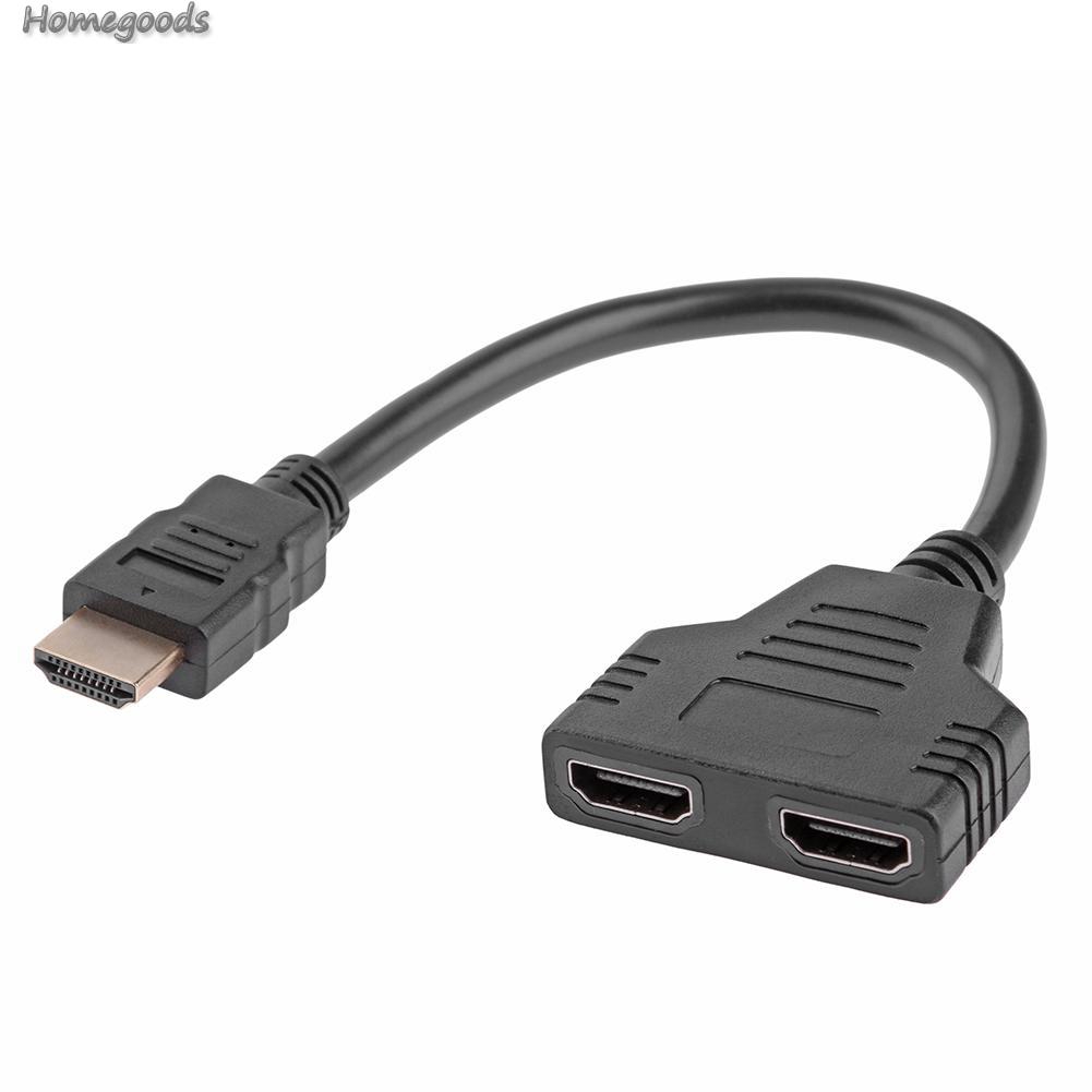 Dây Cáp Chia Cổng Hdmi 1x2 Trong 1 Full Hd 1080p