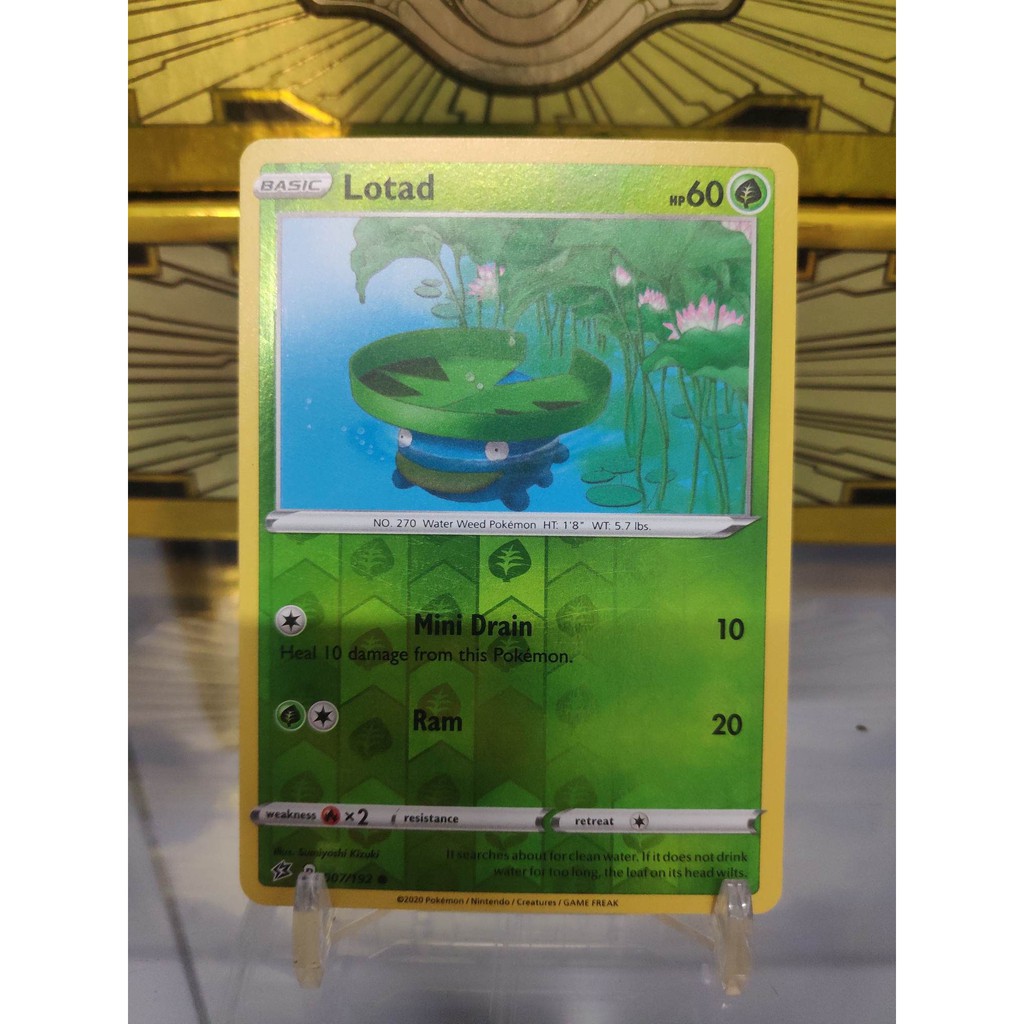 [ Dưa Hấu Yugioh ] Lá bài thẻ bài Pokemon Lotad